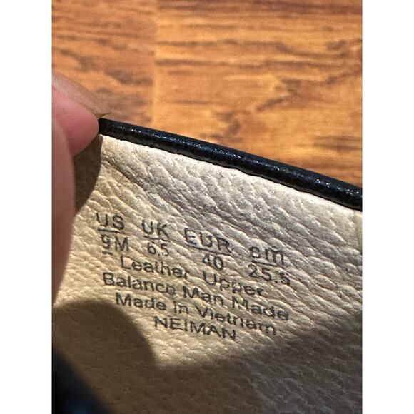 Franco Sarto Women's Neiman Leather Pointed Toe D'Orsay Flats – Black – Size 9 - Picture 8 of 10